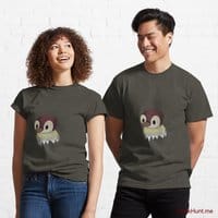 Ghost Duck (fogless) Army Classic T-Shirt (Front printed)
