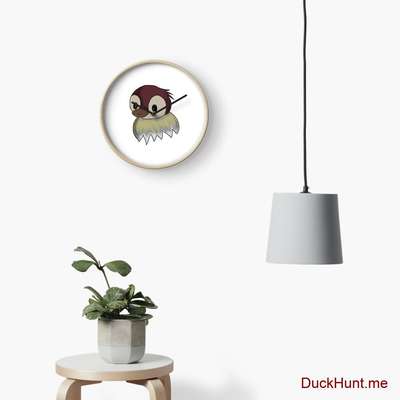 Ghost Duck (fogless) Clock image