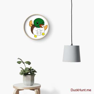 Super duck Clock image