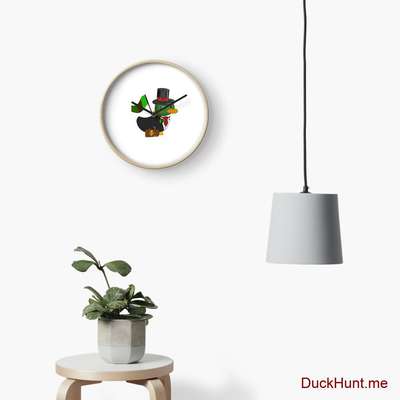 Golden Duck Clock image