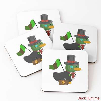 Golden Duck Coasters (Set of 4) image