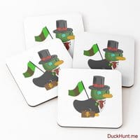 Golden Duck Coasters (Set of 4)