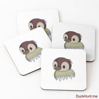 Ghost Duck (fogless) Coasters (Set of 4)
