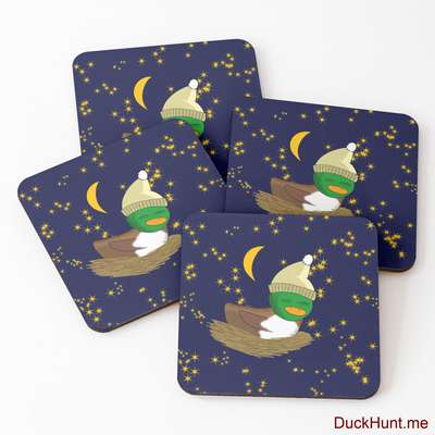 Night Duck Coasters (Set of 4) image