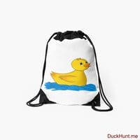 Plastic Duck Drawstring Bag