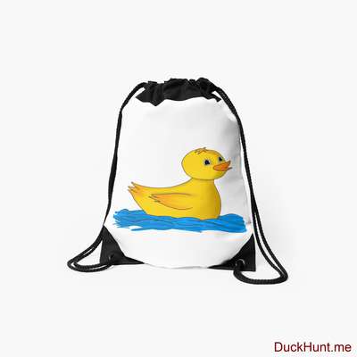 Plastic Duck Drawstring Bag image