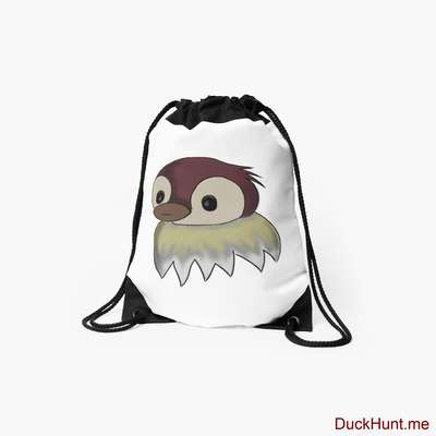 Ghost Duck (fogless) Drawstring Bag image