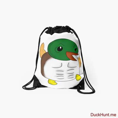 Super duck Drawstring Bag image