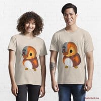 Mechanical Duck Creme Essential T-Shirt (Front printed)