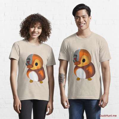 Mechanical Duck Creme Essential T-Shirt (Front printed) image