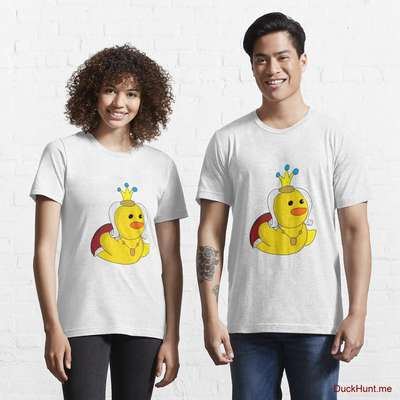 Royal Duck White Essential T-Shirt (Front printed) image