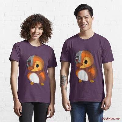 Mechanical Duck Eggplant Essential T-Shirt (Front printed) image