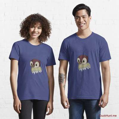 Ghost Duck (fogless) Blue Essential T-Shirt (Front printed) image
