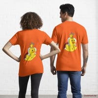Royal Duck Orange Essential T-Shirt (Back printed)