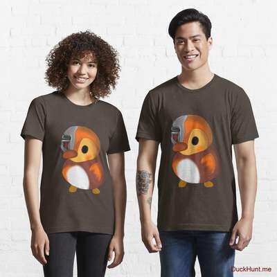 Mechanical Duck Brown Essential T-Shirt (Front printed) image
