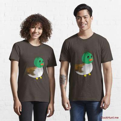 Normal Duck Brown Essential T-Shirt (Front printed) image