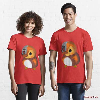 Mechanical Duck Red Essential T-Shirt (Front printed) image