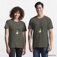 Prof Duck Army Essential T-Shirt (Front printed)