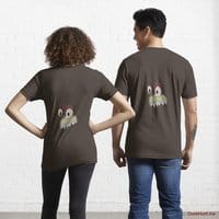 Ghost Duck (fogless) Brown Essential T-Shirt (Back printed)