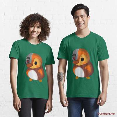 Mechanical Duck Green Essential T-Shirt (Front printed) image