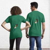 Prof Duck Green Essential T-Shirt (Back printed)