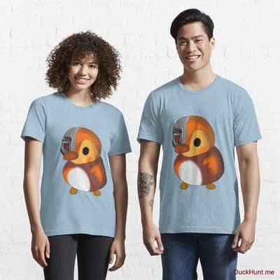 Mechanical Duck Light Blue Essential T-Shirt (Front printed) image