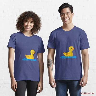 Plastic Duck Blue Essential T-Shirt (Front printed) image