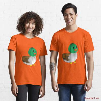 Normal Duck Orange Essential T-Shirt (Front printed) image