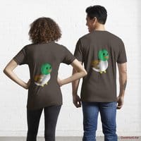 Normal Duck Brown Essential T-Shirt (Back printed)