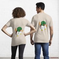 Super duck Creme Essential T-Shirt (Back printed)