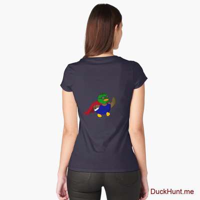 Alive Boss Duck Fitted Scoop T-Shirt image