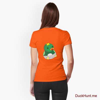 Baby duck Fitted T-Shirt image