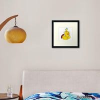 Royal Duck Framed Art Print