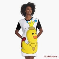 Royal Duck Graphic T-Shirt Dress