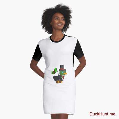 Golden Duck Graphic T-Shirt Dress image