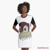 Ghost Duck (fogless) Graphic T-Shirt Dress