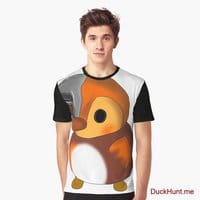 Mechanical Duck Black Graphic T-Shirt