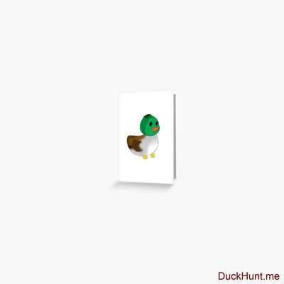 Normal Duck Greeting Card image