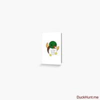 Super duck Greeting Card