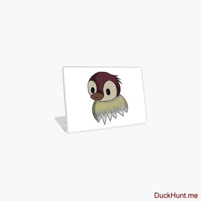 Ghost Duck (fogless) Laptop Skin image
