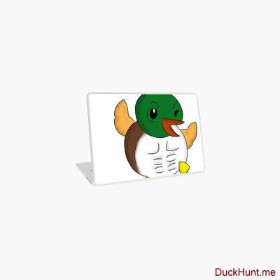 Super duck Laptop Skin image