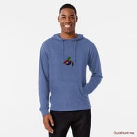 Dead DuckHunt Boss (smokeless) Royal Lightweight Hoodie (Front printed)