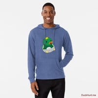 Baby duck Royal Lightweight Hoodie (Front printed)