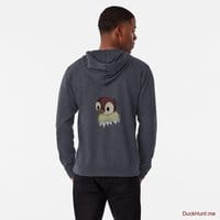 Ghost Duck (fogless) Denim Lightweight Hoodie (Back printed)