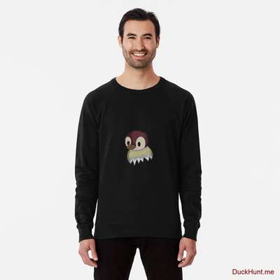 Ghost Duck (fogless) Black Lightweight Sweatshirt image