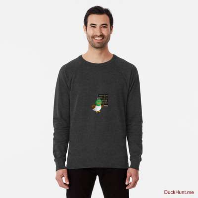 Prof Duck Charcoal Lightweight Sweatshirt image
