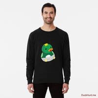 Baby duck Black Lightweight Sweatshirt