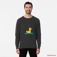 Plastic Duck Charcoal Lightweight Sweatshirt