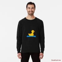 Plastic Duck Black Lightweight Sweatshirt