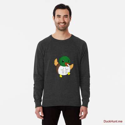 Super duck Charcoal Lightweight Sweatshirt image